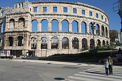 Das Amphitheater in Pula Kroatien