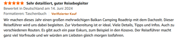 Leserfeedback zum Das Stefan Loose Travelhandbuch Der Balkan-Die Adriaroute 2. Auflage 2024