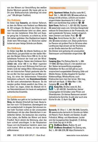 Informationen im Detail zu Reisezielen im Stefan Loose Travelhandbuch Balkan - Die Adriaroute 2024 als Blick ins Buch